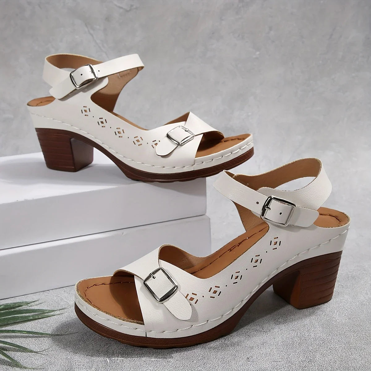 Juni™ – Tjock Plattform Sandaler