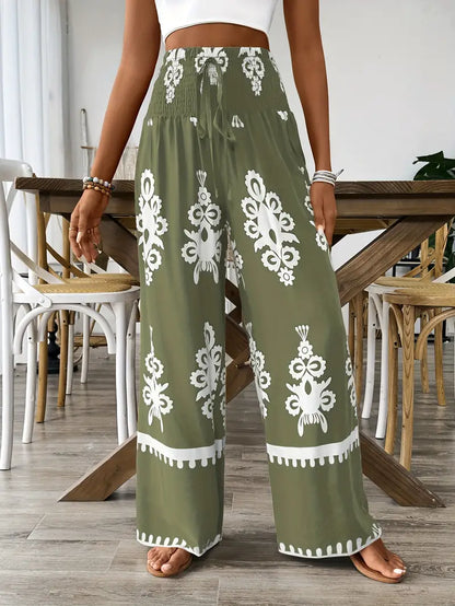 Jessica™ – Blommiga Vida Byxor Dam