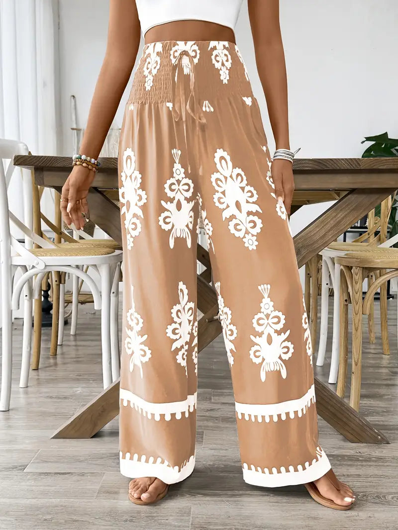Jessica™ – Blommiga Vida Byxor Dam