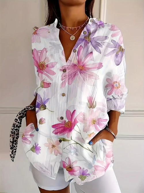 Marie™ - Blommig Blus