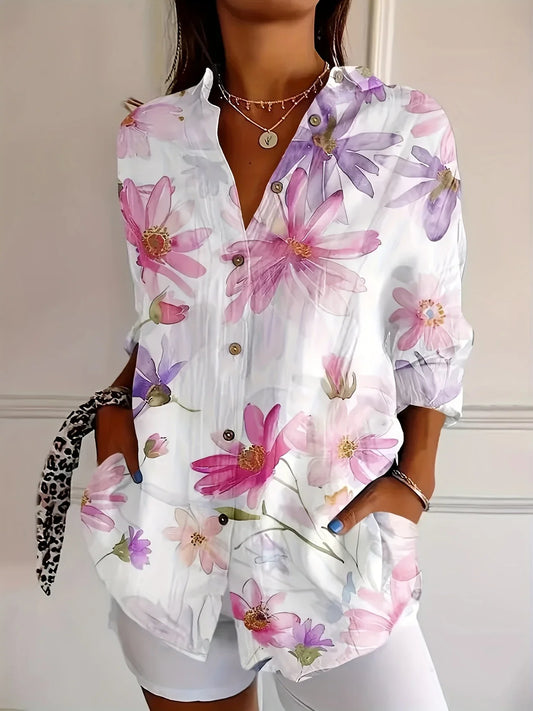 Marie™ - Blommig Blus