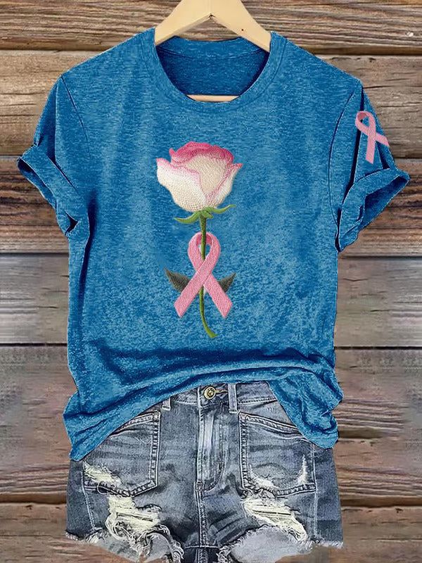 Styrka i Enhet T-shirt | Tillsammans mot Bröstcancer