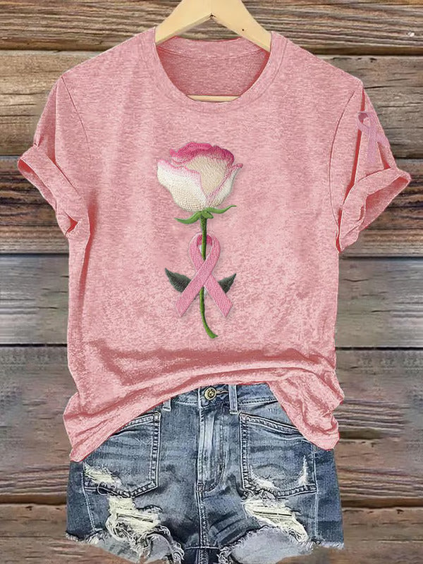 Styrka i Enhet T-shirt | Tillsammans mot Bröstcancer