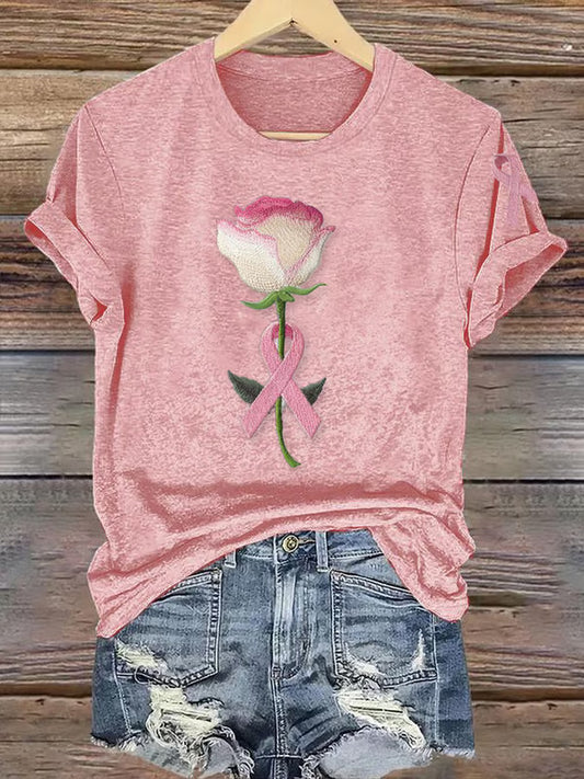 Styrka i Enhet T-shirt | Tillsammans mot Bröstcancer