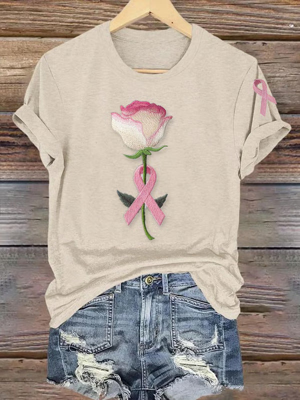 Styrka i Enhet T-shirt | Tillsammans mot Bröstcancer