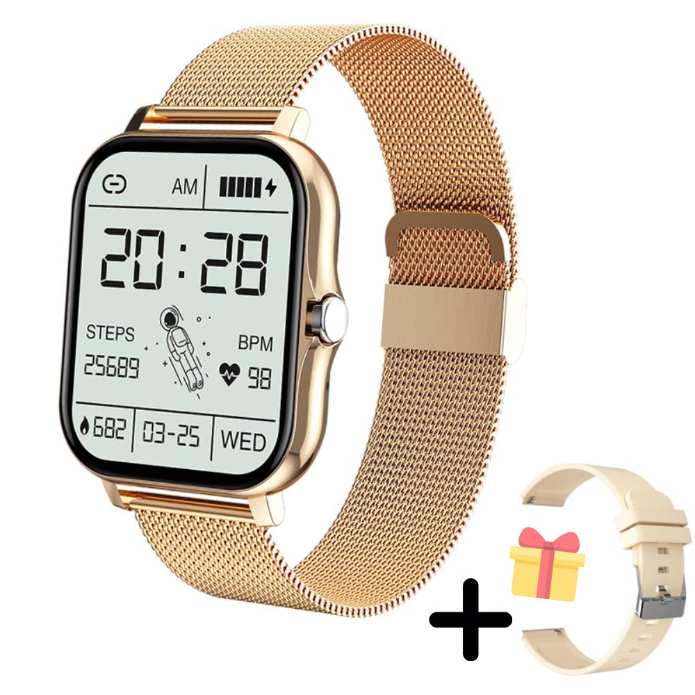 Anna™ - Stilren Smartklocka med Extra Armband