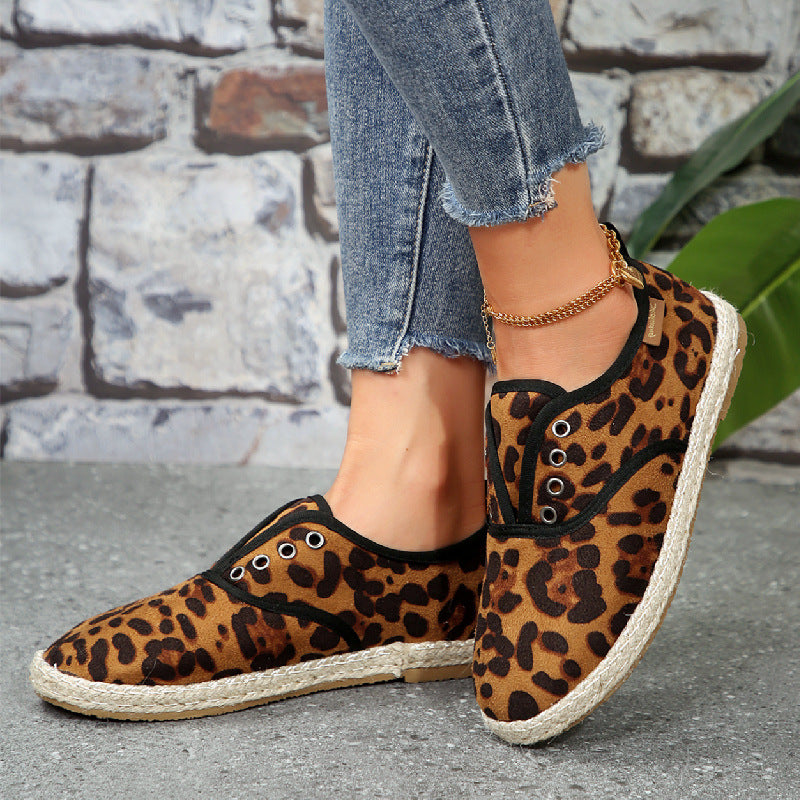 Emma™ – Canvassneakers med Snörning