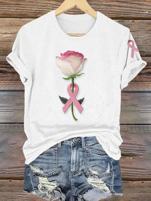 Styrka i Enhet T-shirt | Tillsammans mot Bröstcancer