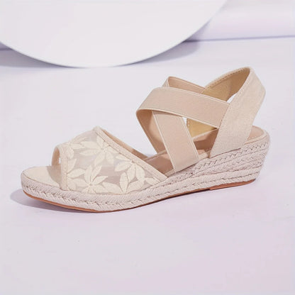 Ines™- Andningsaktiva kilformade sandaler